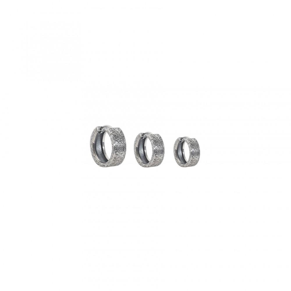 TRIO BOUCLES D’OREILLES HOMME - RUSTIQUE #1