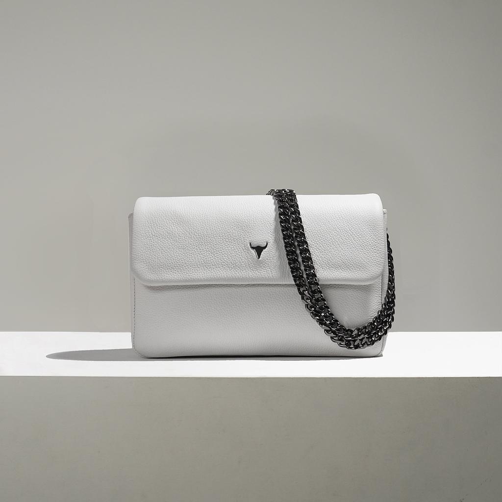 SAC JOSH ORIGINAL - CUIR BLANC