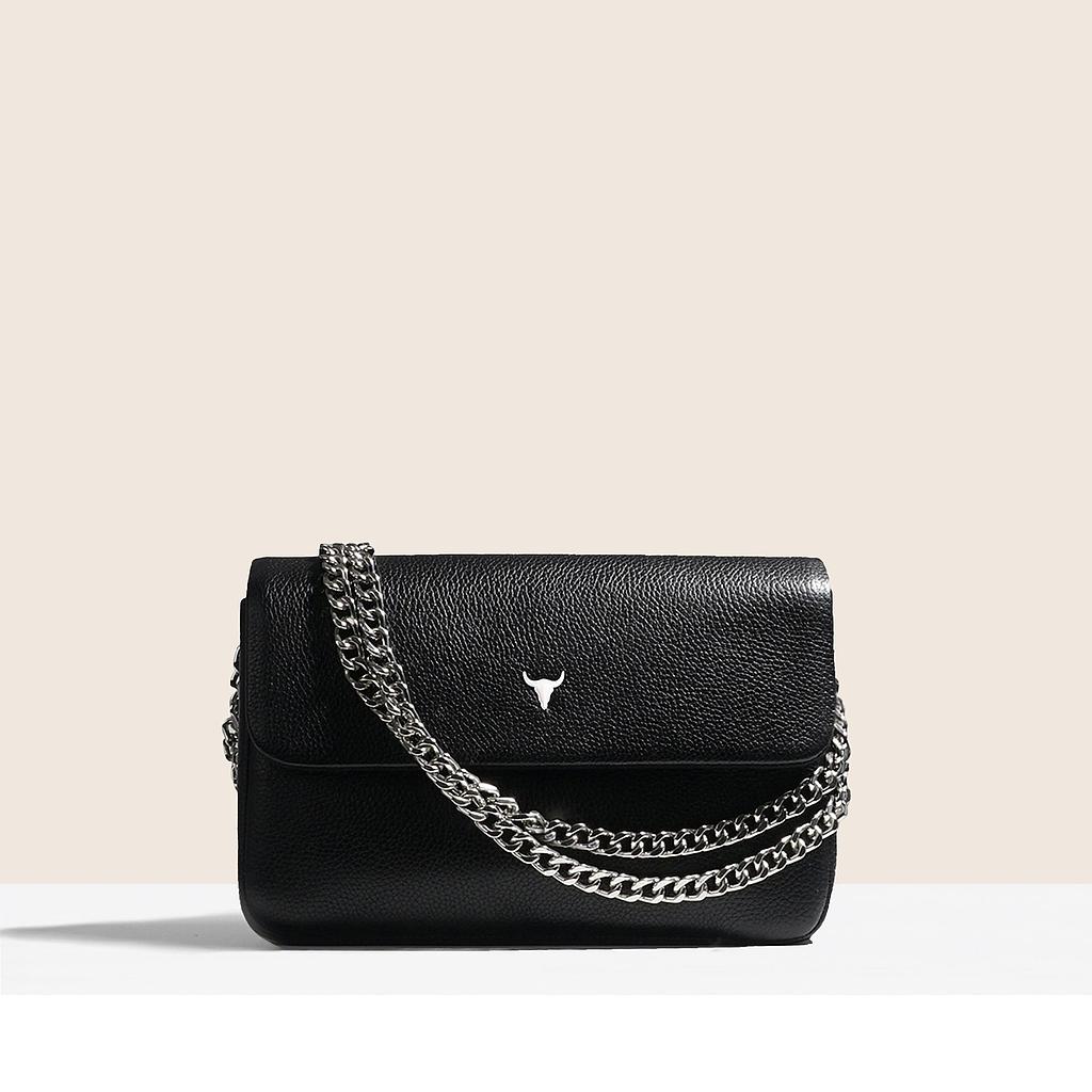 SAC MAXI JOSH - CUIR NOIR