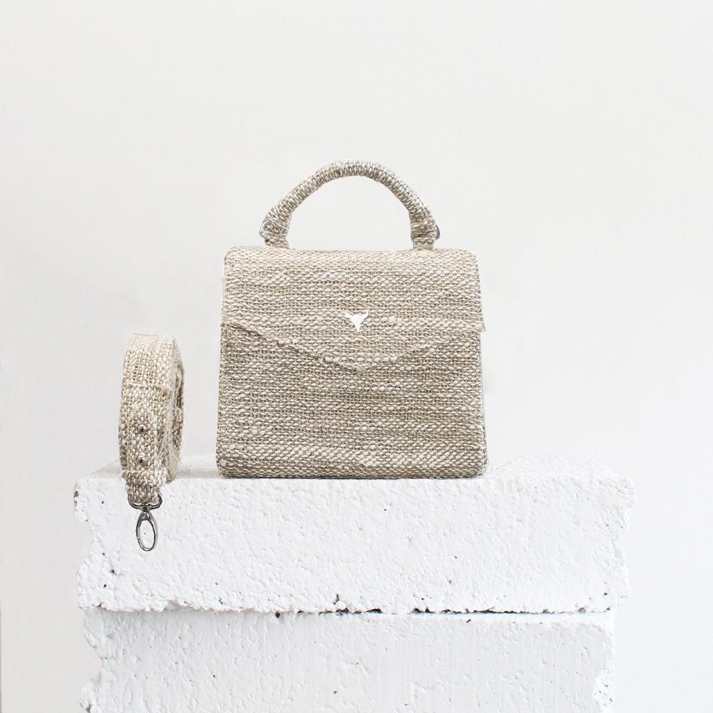 SAC XS JOÉ - TWEED NATUREL