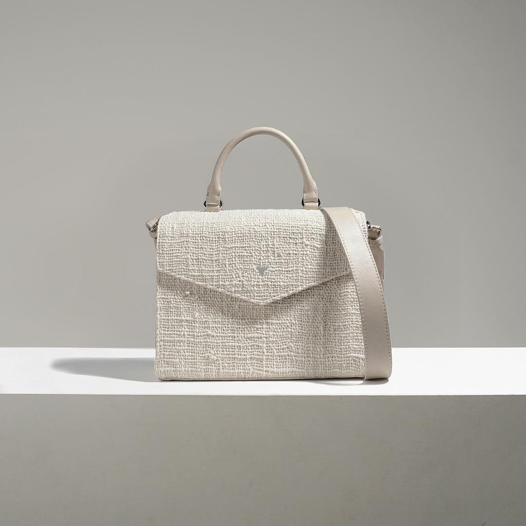SAC JOÉ - COTON TISSÉ BEIGE