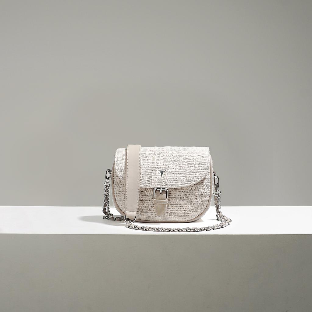 SAC XS DEAN - COTON TISSÉ BEIGE