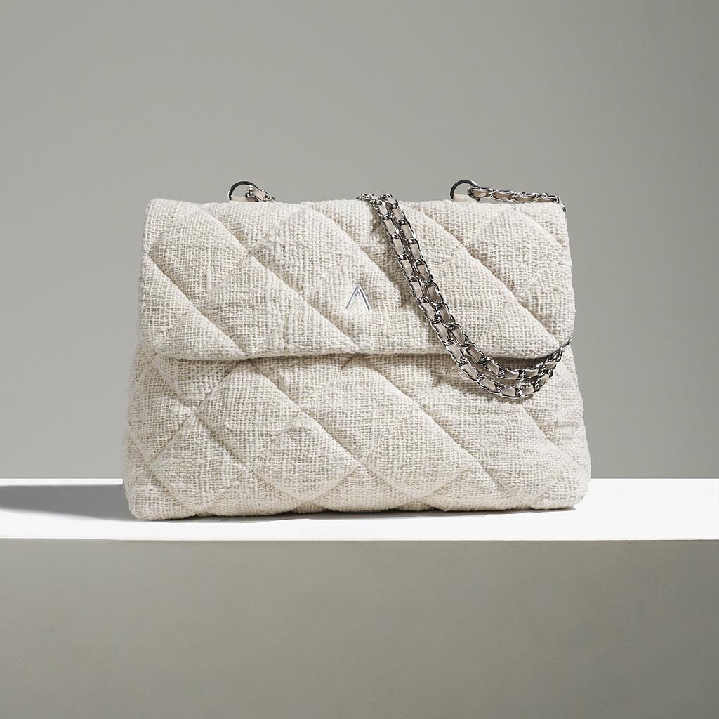 SAC MAXI CAPRI - COTON TISSÉ BEIGE