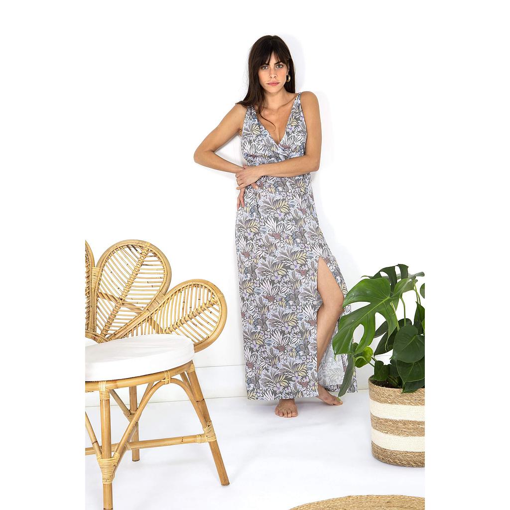ROBE MOLOKAI - FLORAL 70'S