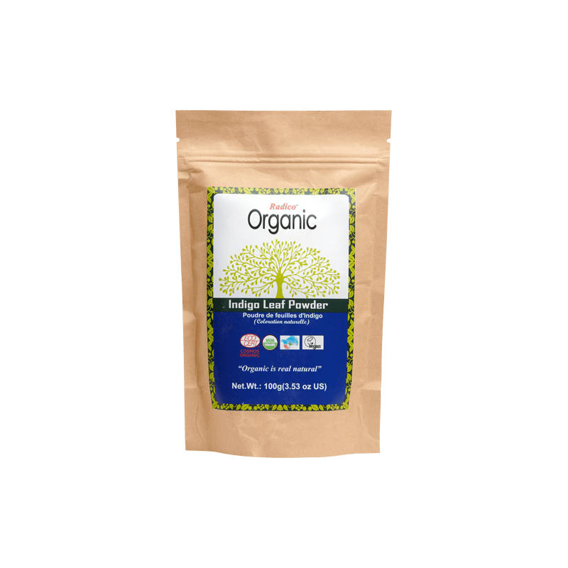 Poudre Indienne Bio Indigo (100g) Radico Coloration végétale