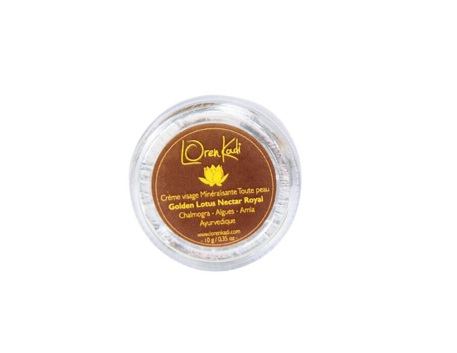Mini Golden Lotus Nectar Royal Crème ayurvédique naturelle LORENKADI