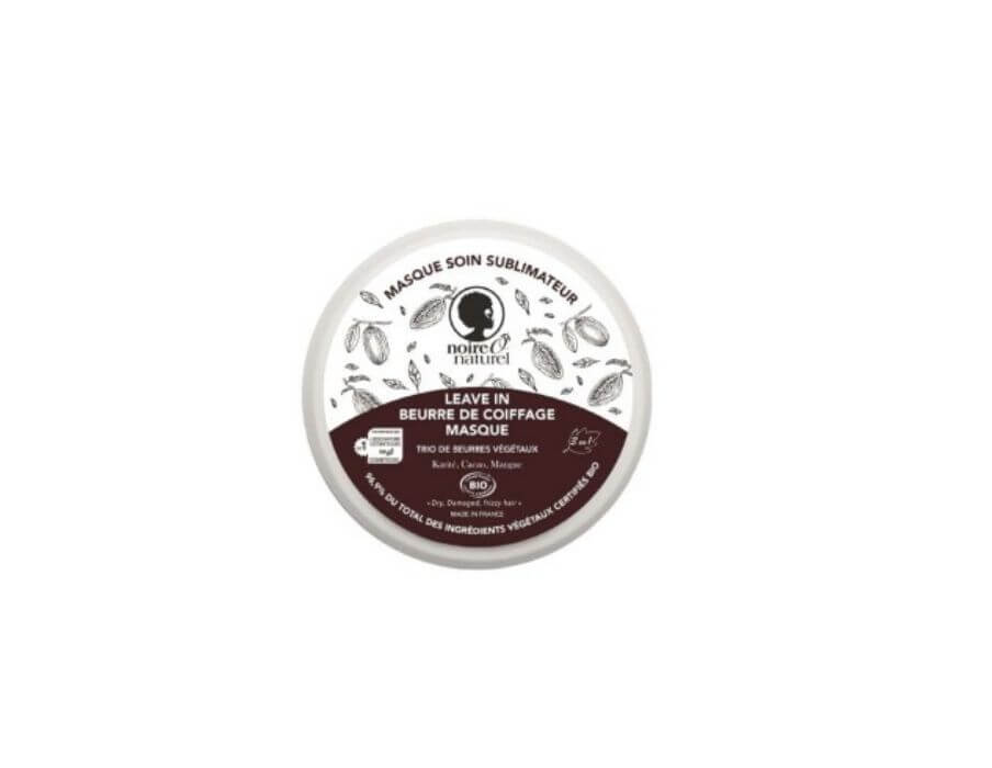 Masque sublimateur Bio Noire O naturel