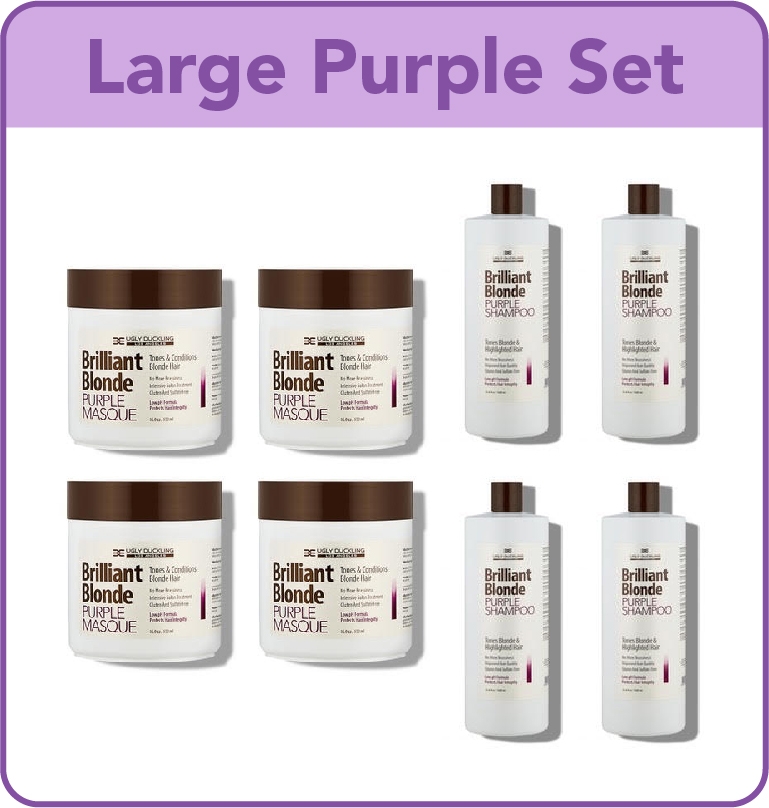 Large Purple Set 8x