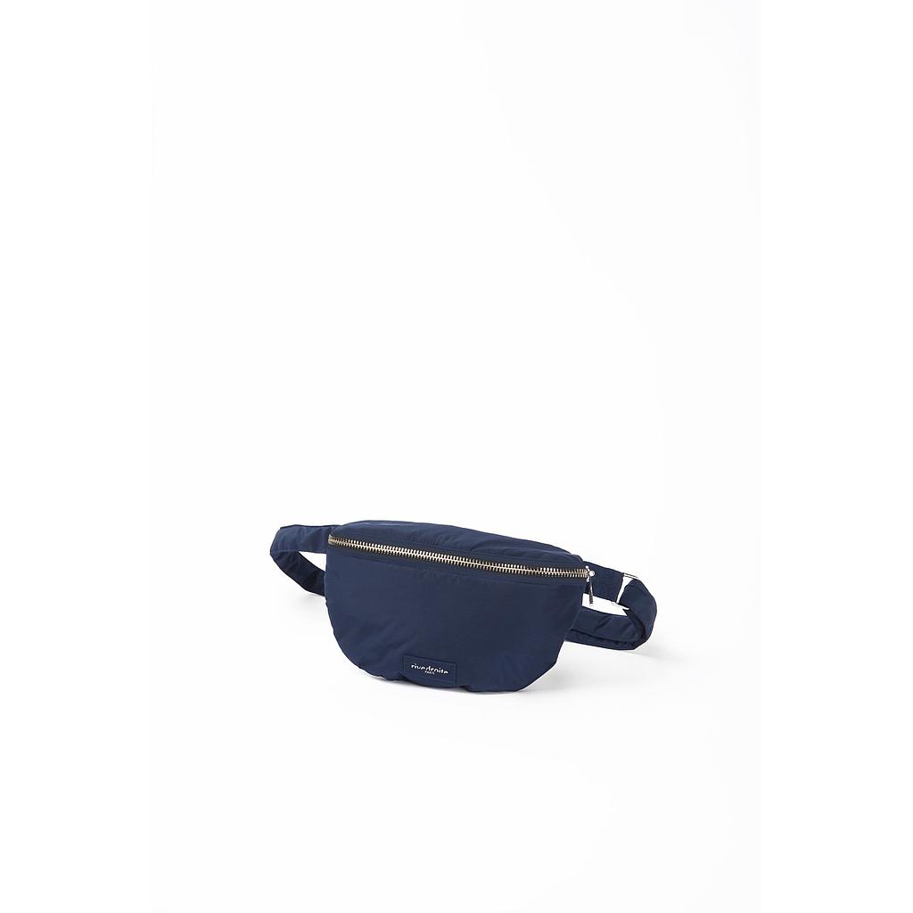 Aubry XS le sac banane - Nylon upcyclé bleu marine