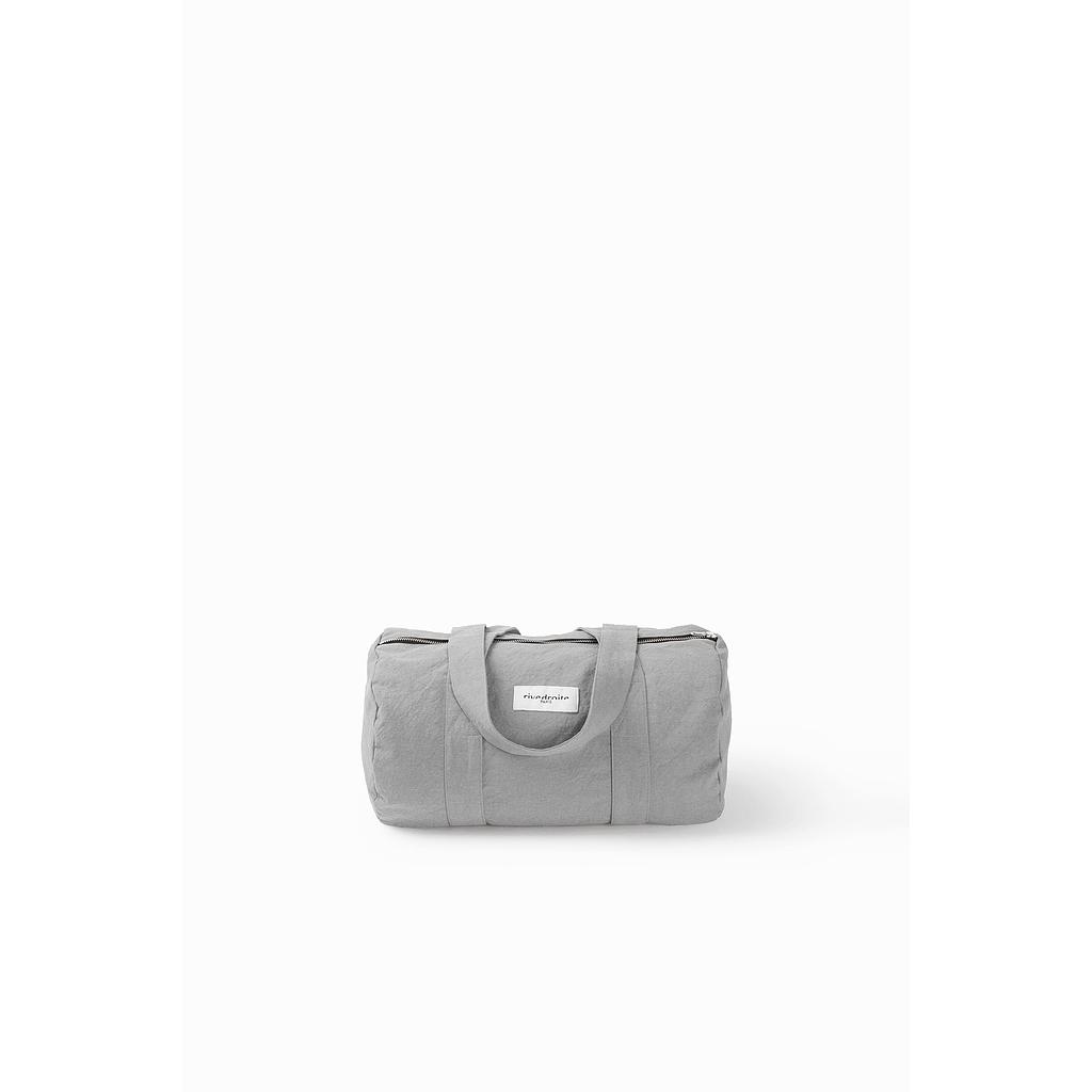 Ballu le petit sac polochon - Coton recyclé gris givré