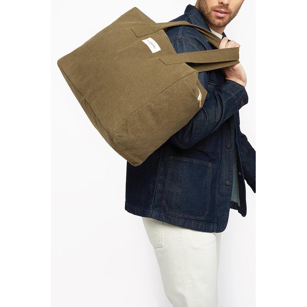 Célestins le sac 24 heures - Coton recyclé kaki