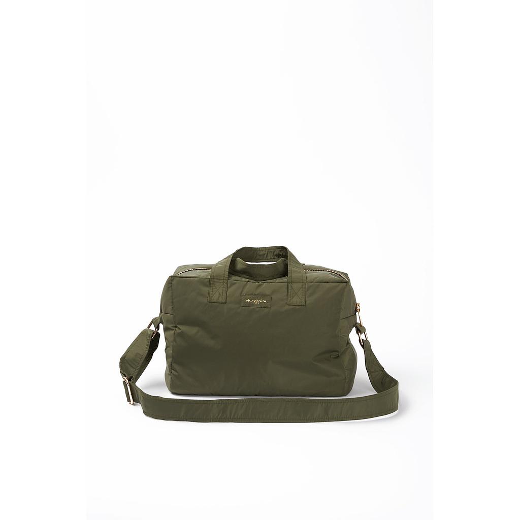 Cléry le city bag - Nylon upcyclé kaki