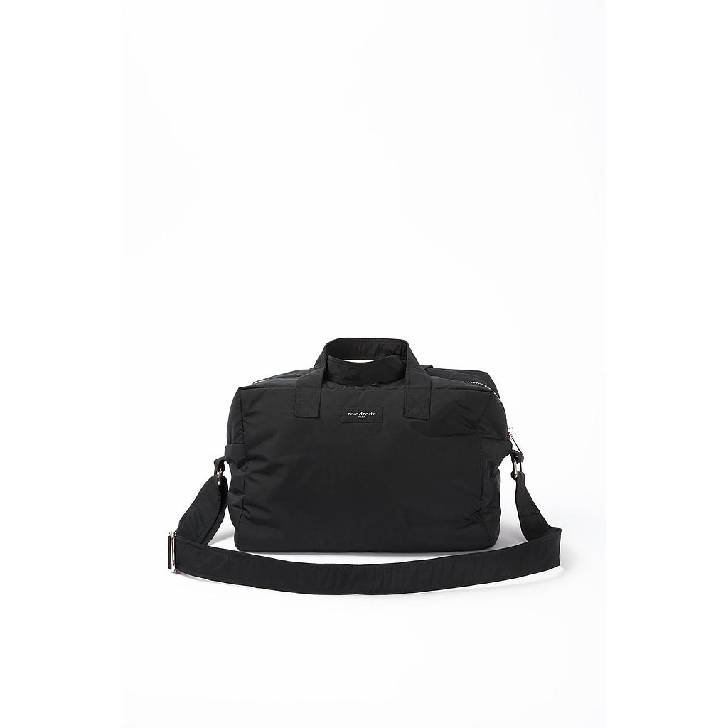 Cléry le city bag - Nylon upcyclé noir