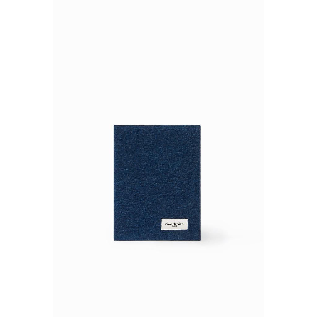 Gabin le protège carnet de santé - Denim brut upcyclé