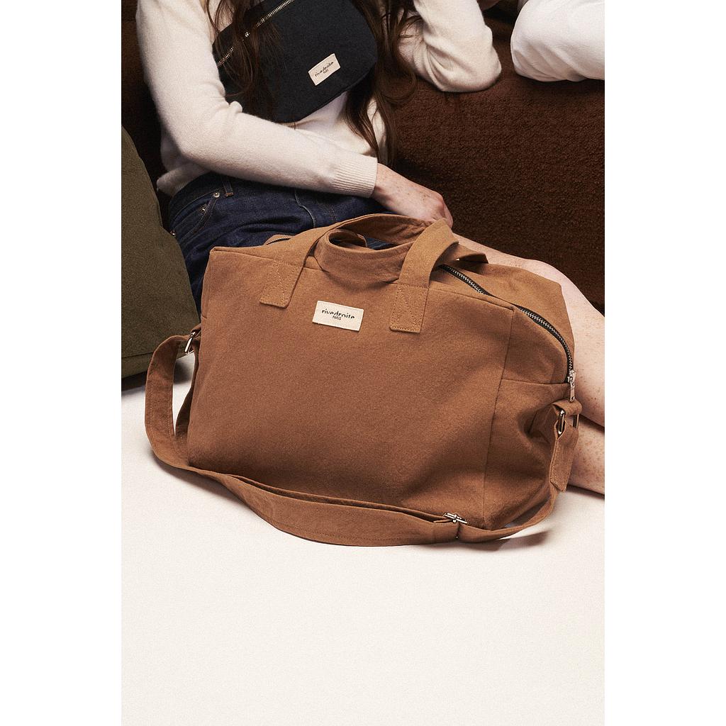 Sauval le city bag - Coton recyclé camel