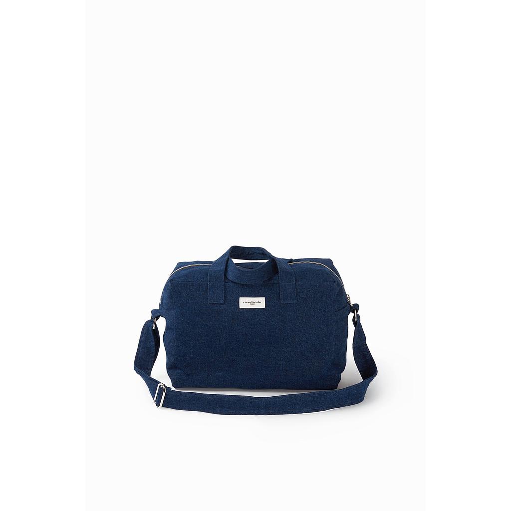 Sauval le city bag - Denim brut upcyclé