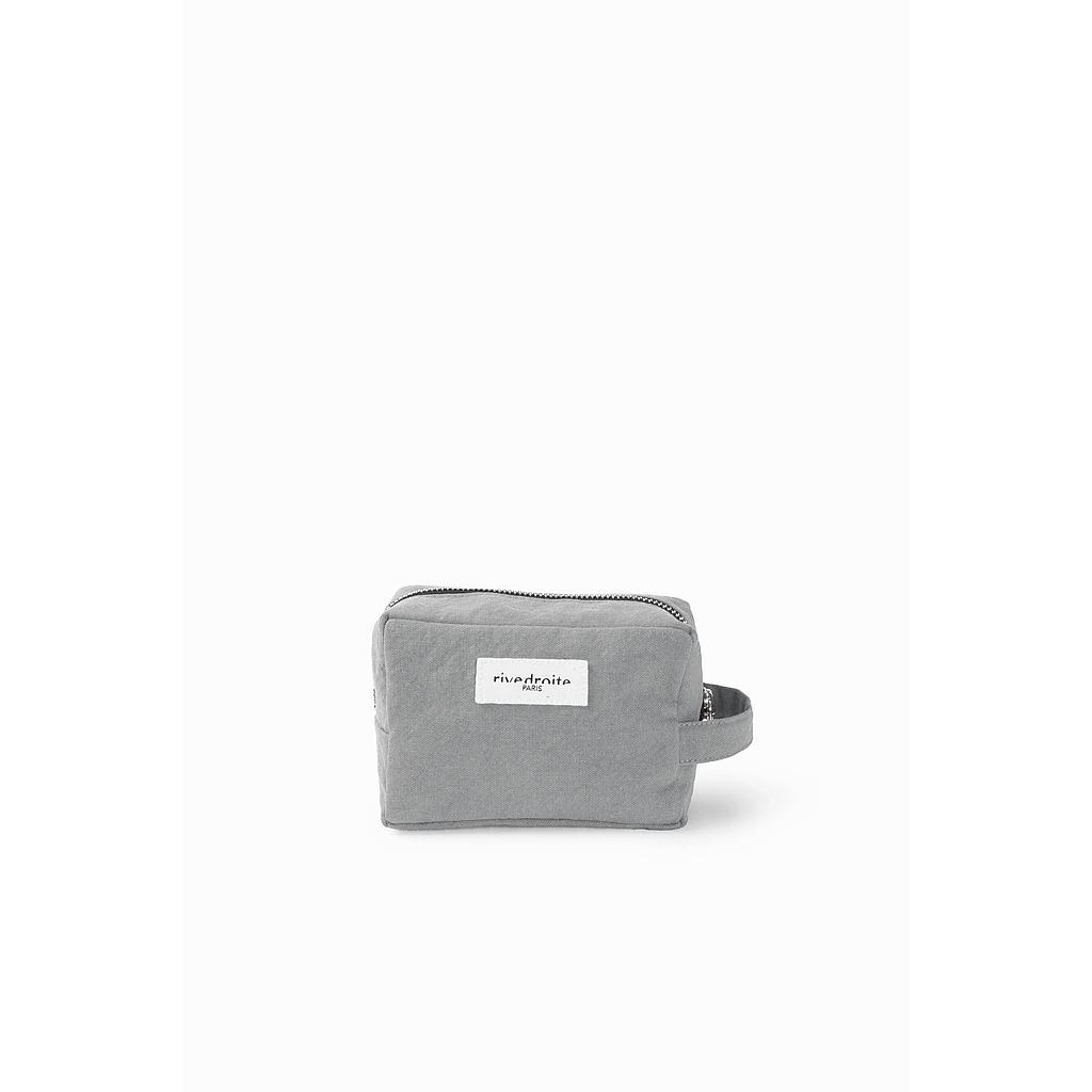 Tournelles la petite trousse - Coton recyclé gris givré
