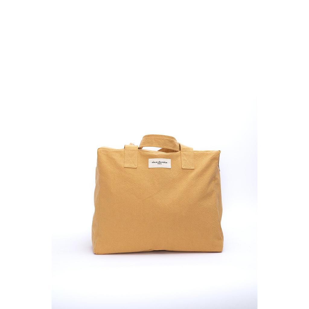 Célestins le sac 24 heures - Coton recyclé Vert "Yuzu Cocktail"