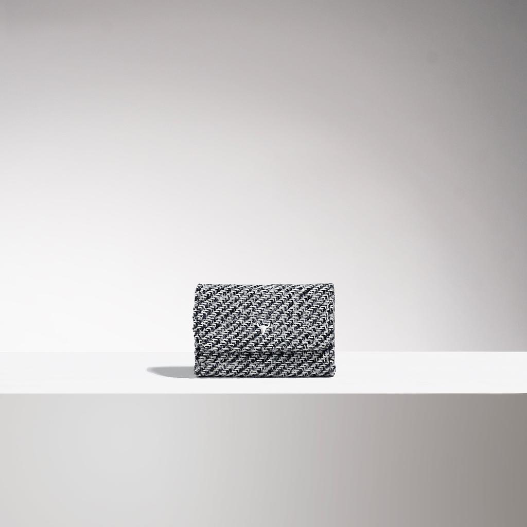 PORTE-MONNAIE NATA - LAINE GRISE MIXTE