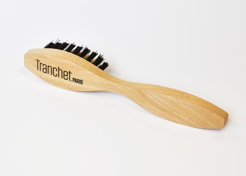 Brosse Laiton pour chaussures Daim et Nubuck