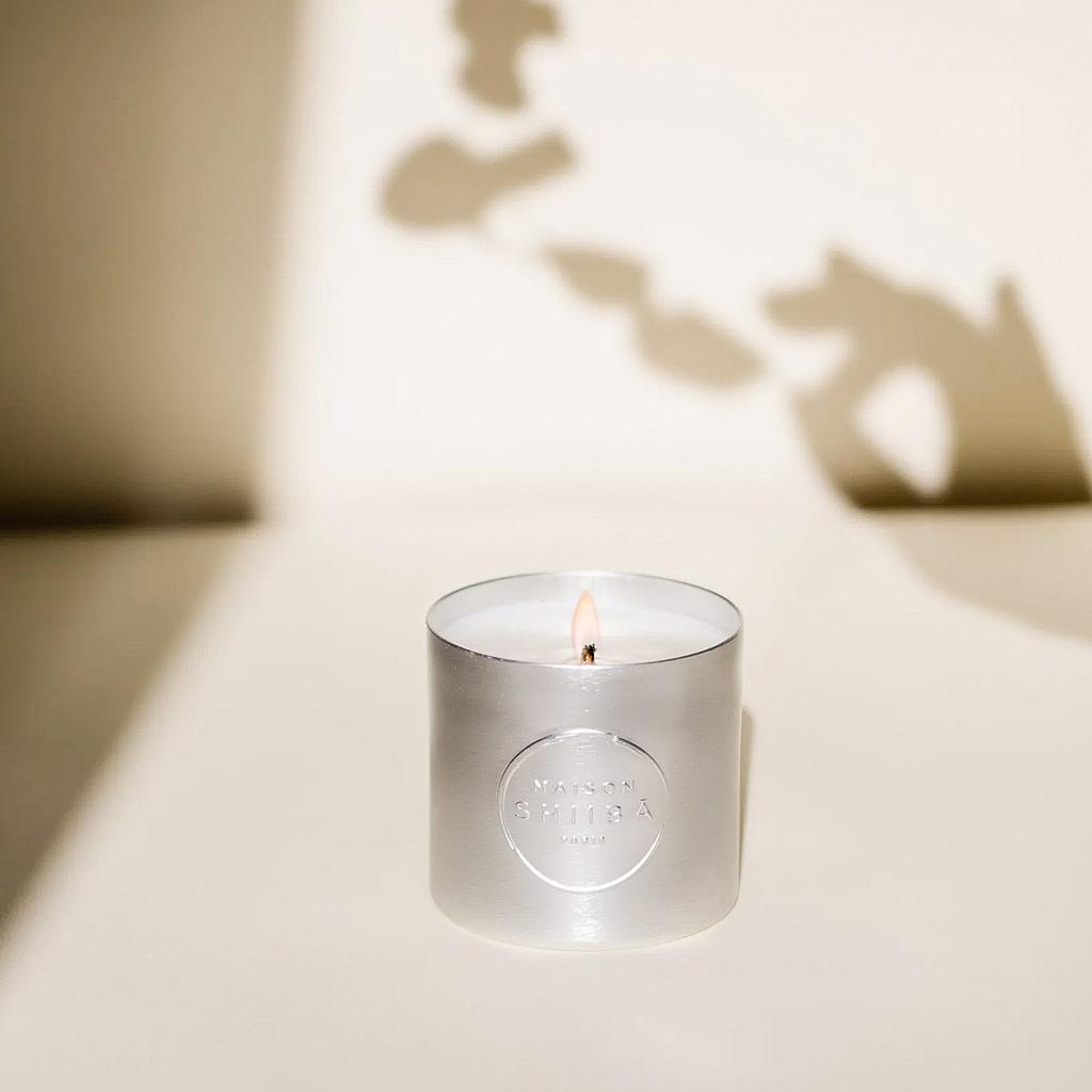 Bougie Message Gravé Fleur d'Oranger 190gr | Maison Shiiba