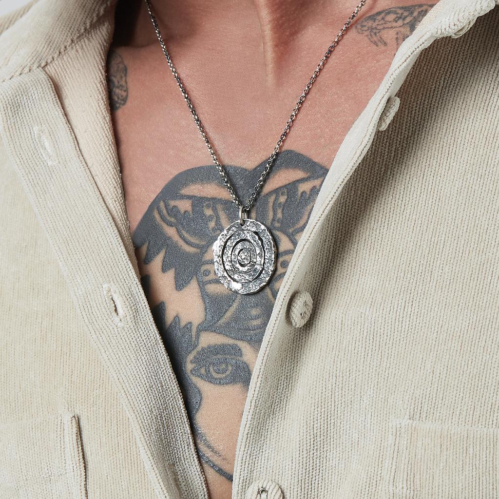 COLLIER HOMME - L'ÉCLIPSE