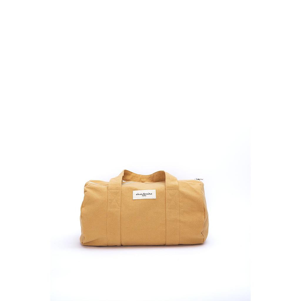 Ballu le petit sac polochon - Coton recyclé Jaune d'Ocre