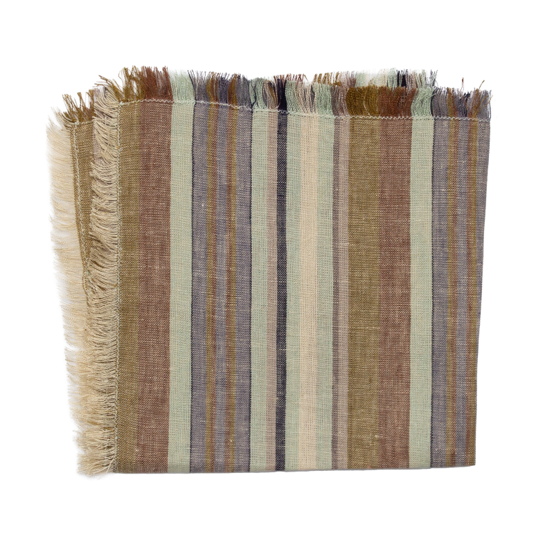 Linen Napkin Fringe Tree House