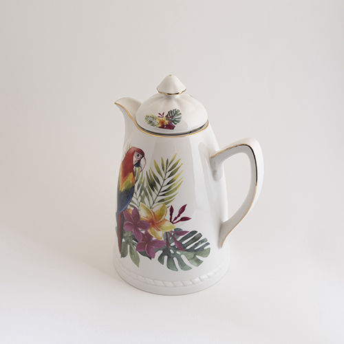 Porcelain Thermos Parrot