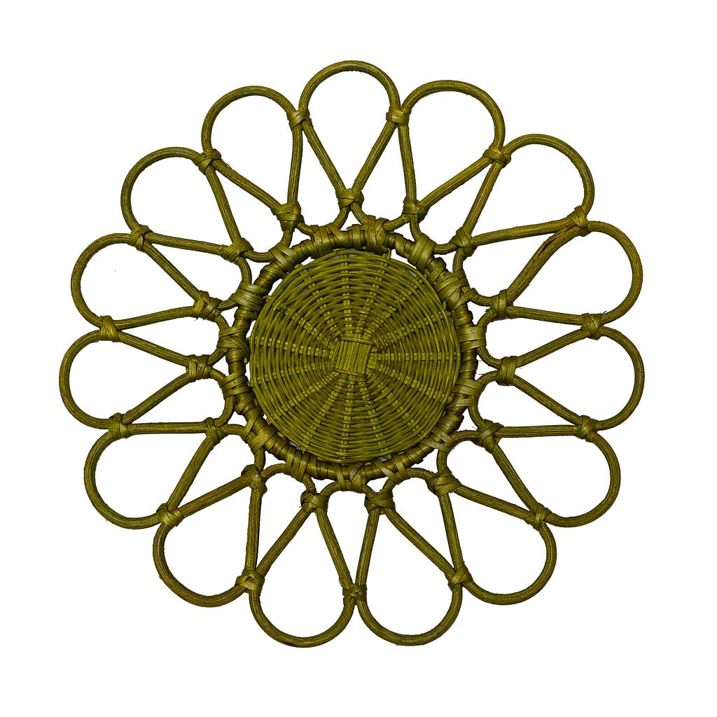 Placemat Yoga Green ( Set of 6 Pieces)