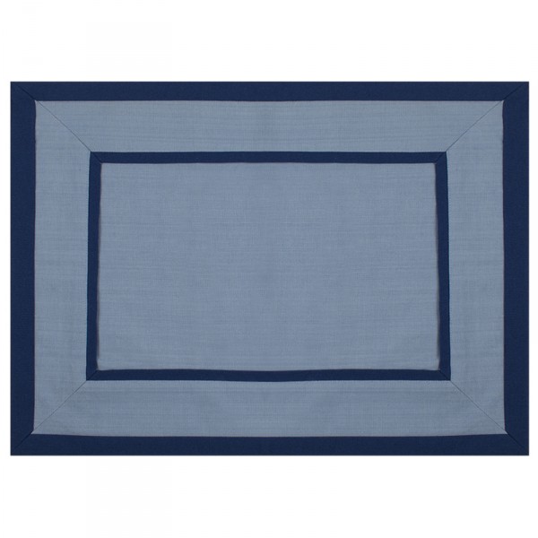 Placemat Ishman Blue ( Set of 12 Pieces)