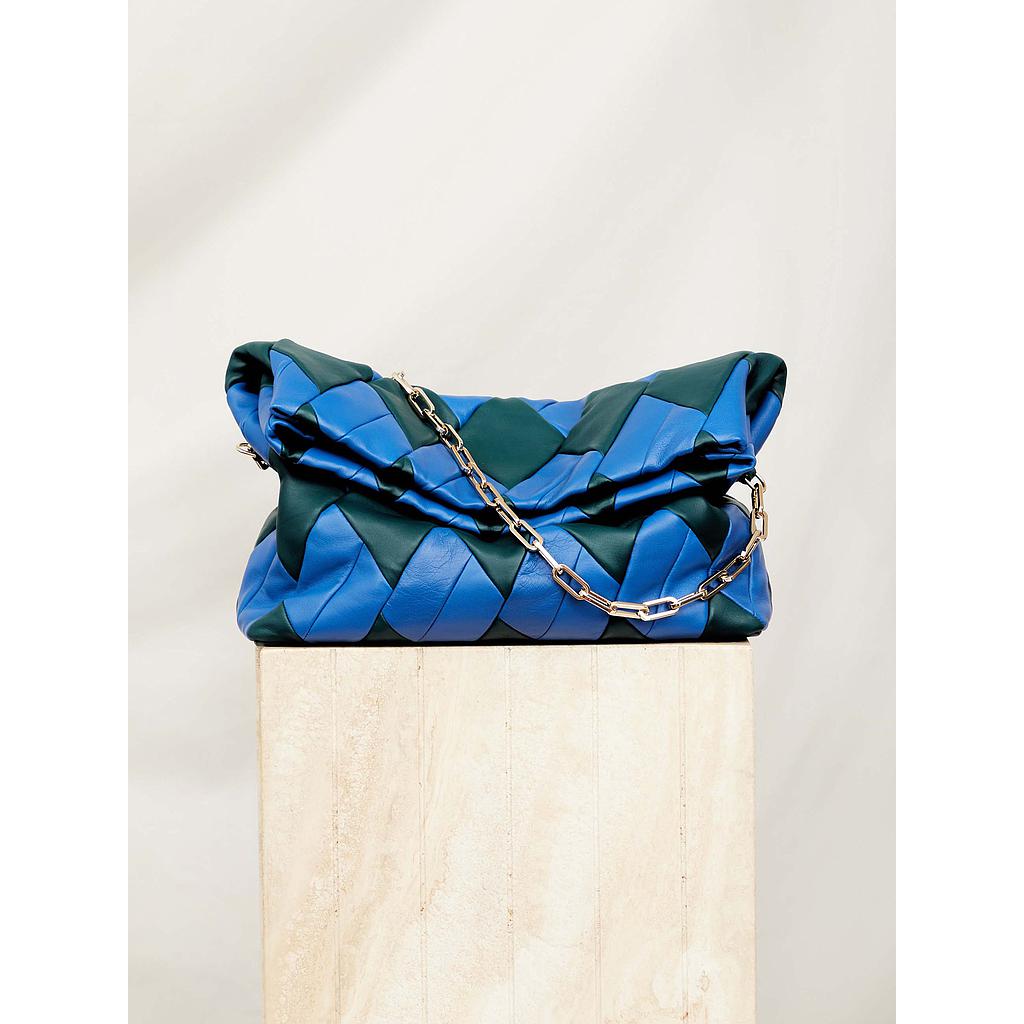 Rombo Blue and Dark Green