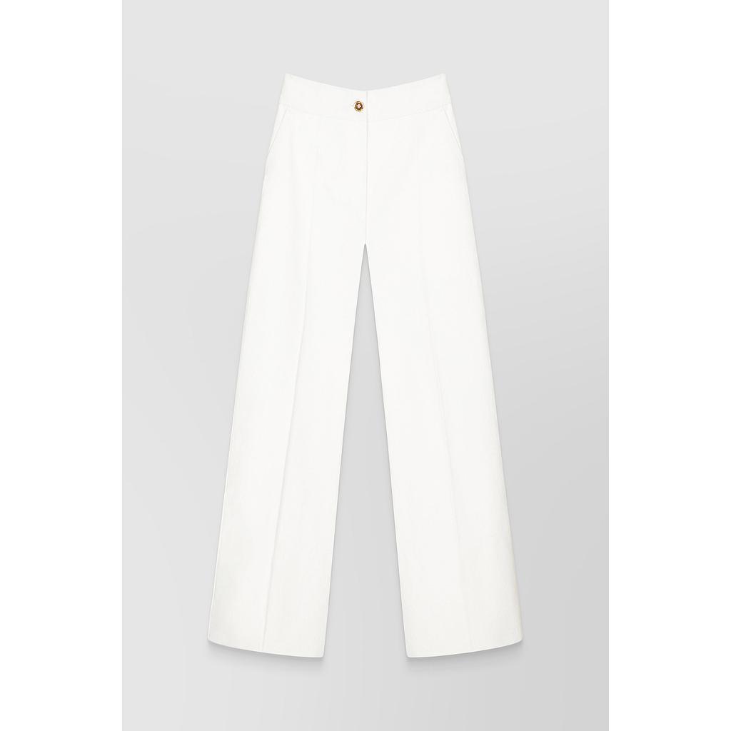 Straight leg eco denim pants