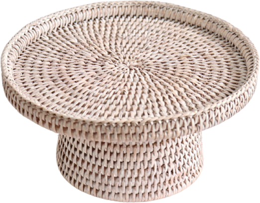 Rattan Cake Stand Small