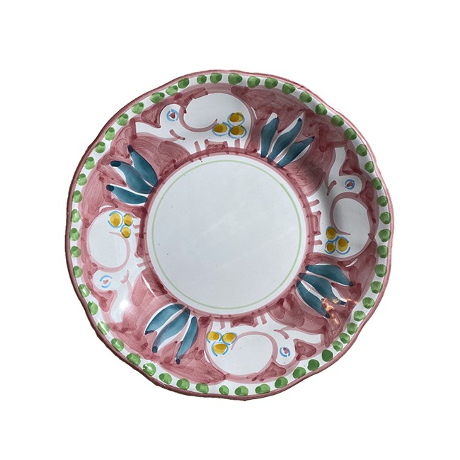 Assiette 21 cm Elephant Rose
