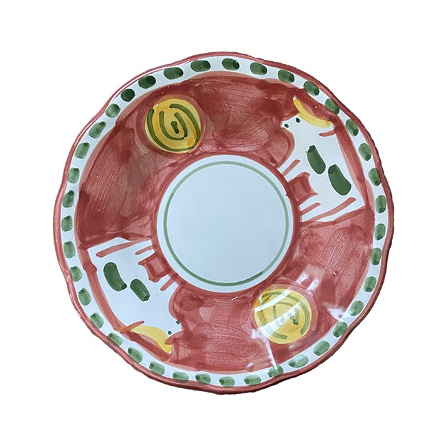Assiette 16 cm Vache Rouge