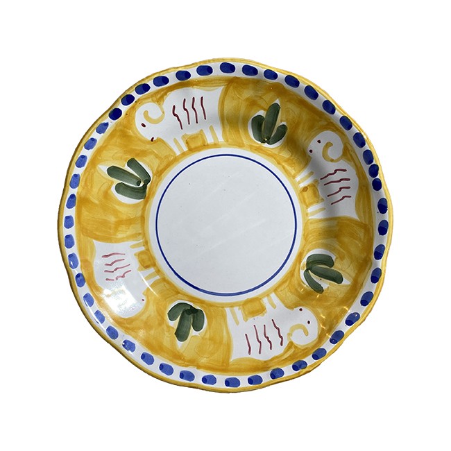 Assiette 21 cm Mouton Jaune