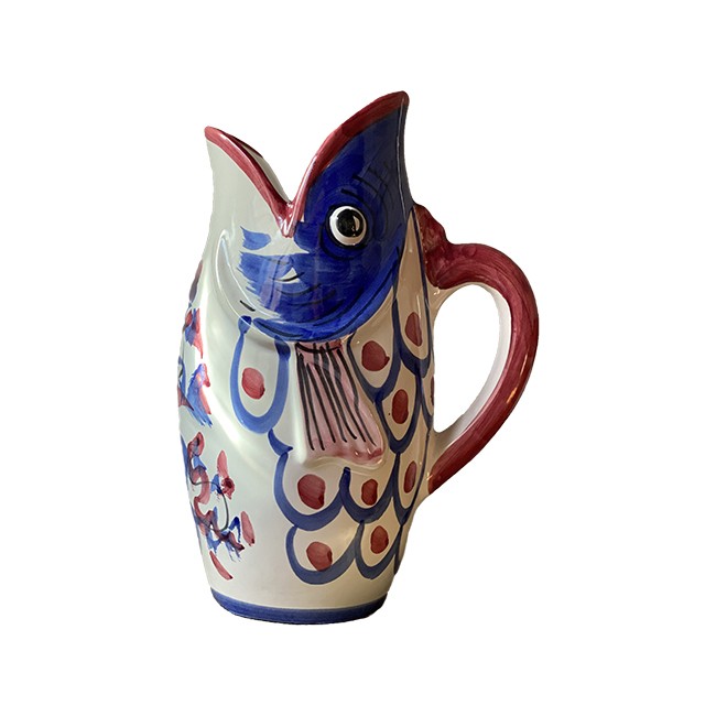 Carafe Poisson Bleue