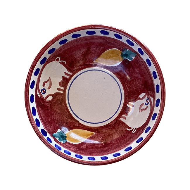 Bol 14 cm Cochon Rouge