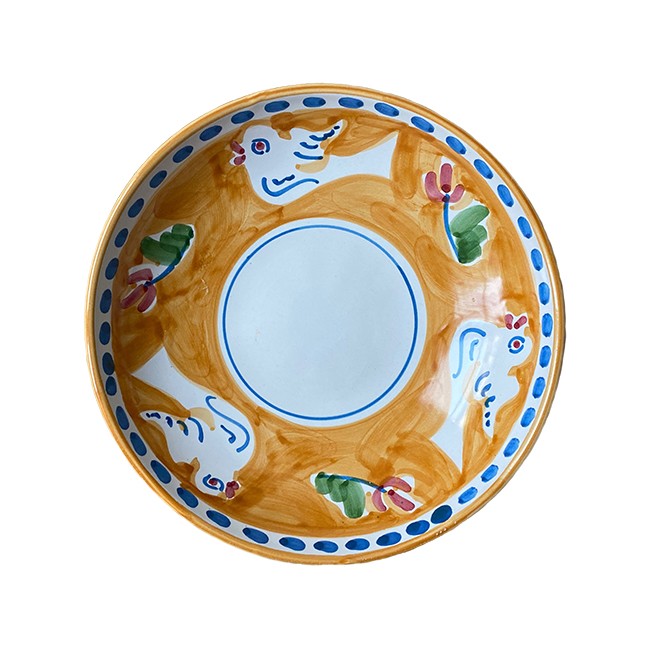 Coupelle 19 cm Colombe Orange