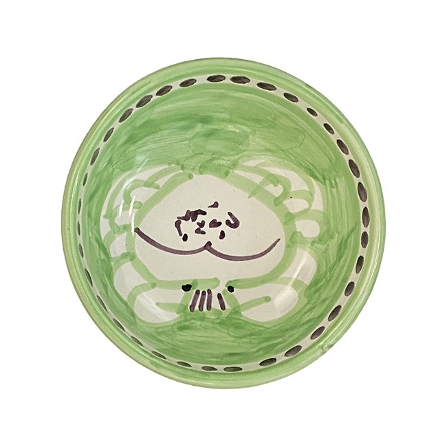 Bol 11 cm Crabe Vert