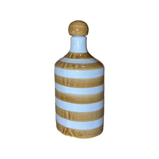 Bouteille Rayure Ocre