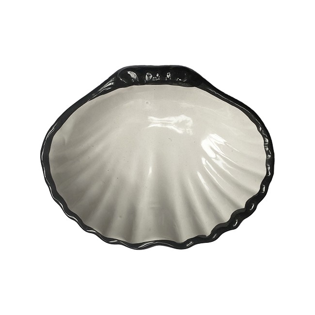 Vide Poche Coquillage Noir