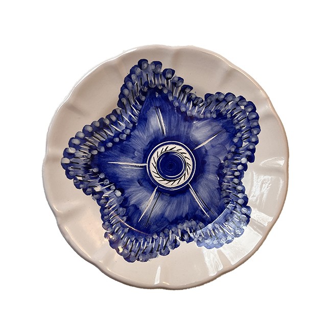 Assiette 21 cm Etoile Bleue