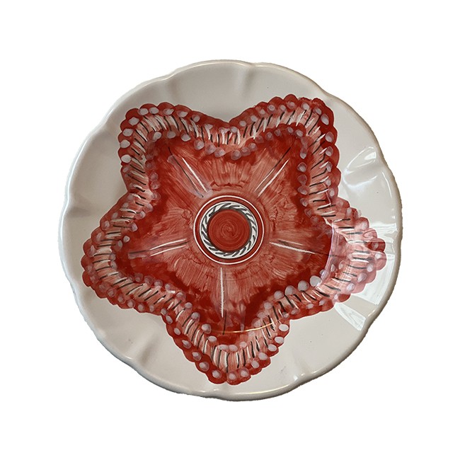 Assiette 21 cm Etoile Rouge