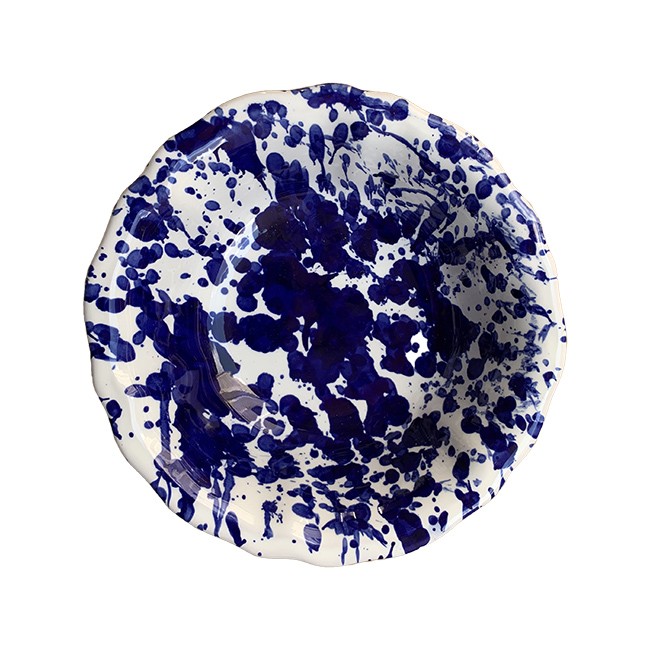Bol 14 cm Points Bleu