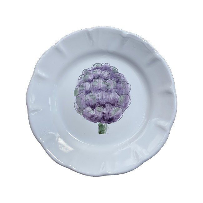 Assiette 20 cm Artichaut
