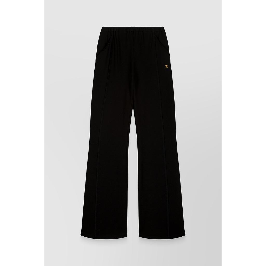 Sustainable ocean jersey wide leg jogging pants