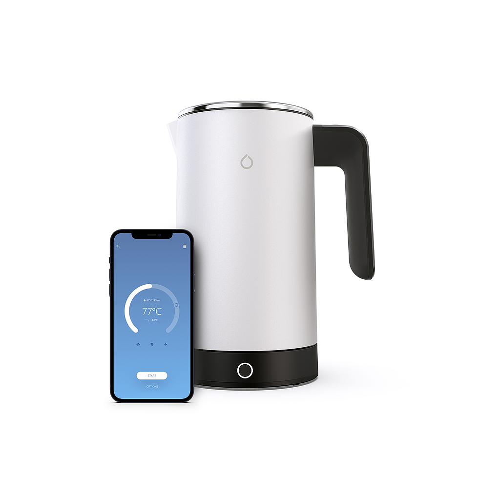 [Refurbished - UK/AU] iKettle Monochrome - Smart Kettle with Wi-Fi &amp; Voice Activated