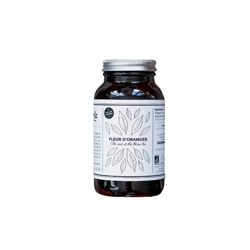 FLEUR D’ORANGER - thé vert et blanc bio 65g GreenMa